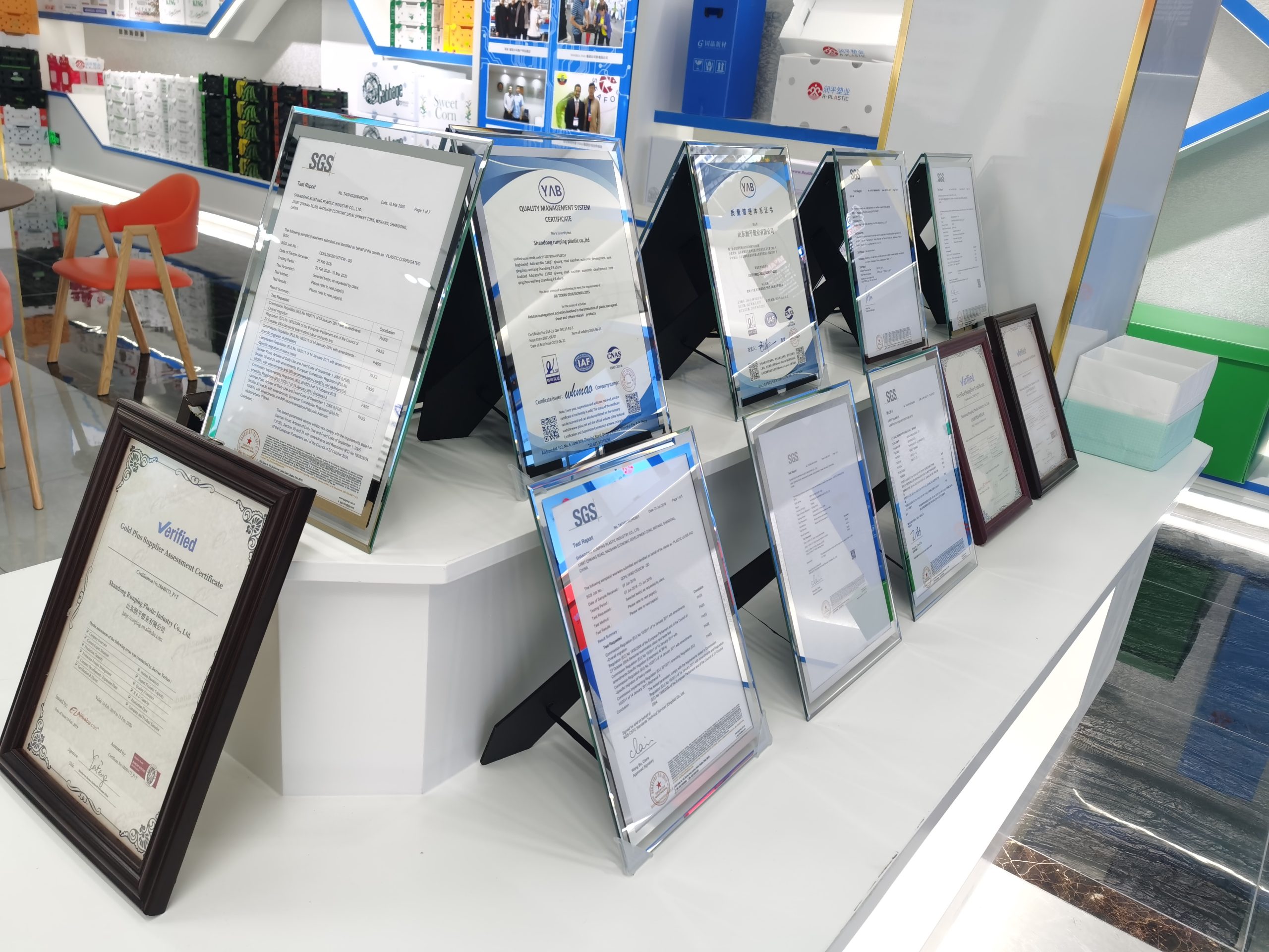 More than 20 domestic and foreign certifications