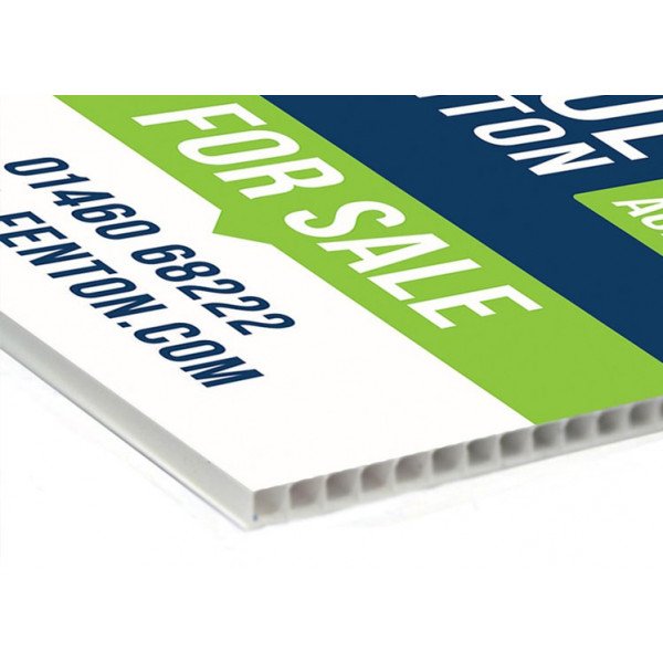 Plastic Corrugated Signs