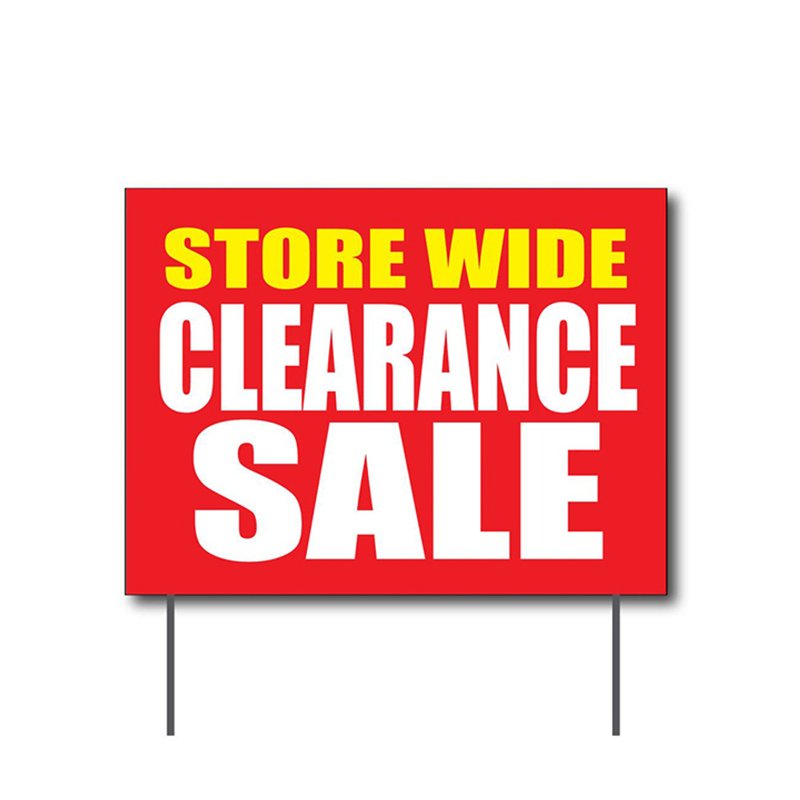 Flame Retardant (Fireproof) Corrugated Plastic Protest Signs