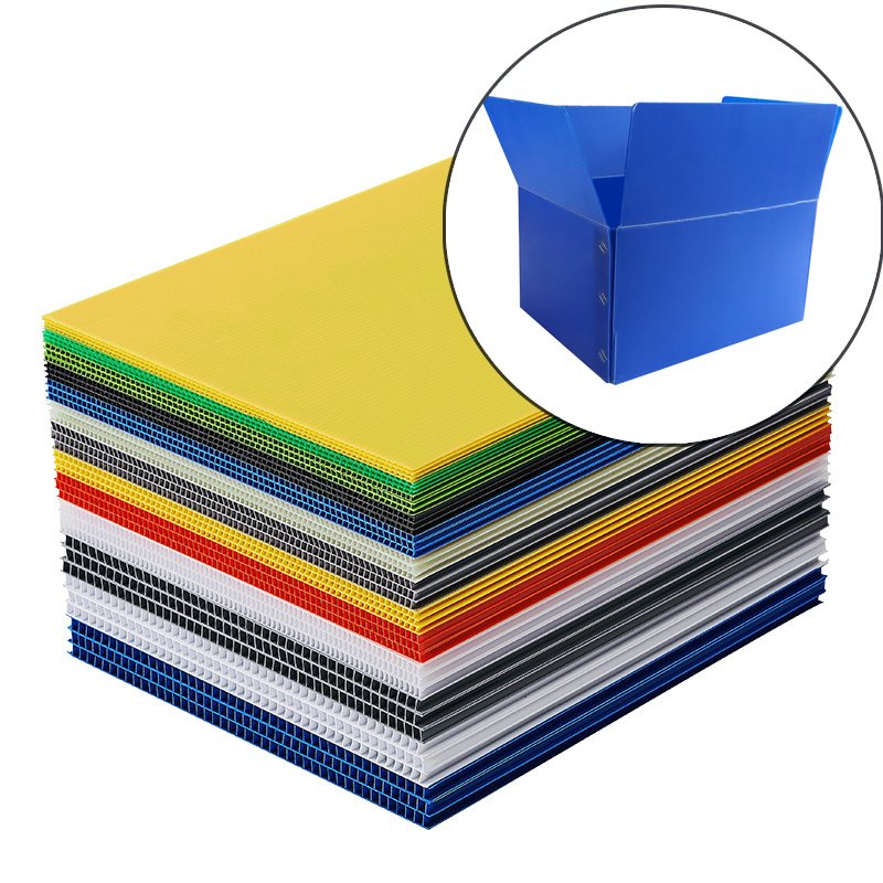 PP Corrugated Sheets For Corrugated Plastic Boxes & Containers
