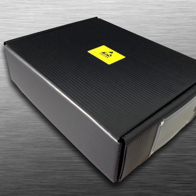 Black Conductive PP Corrugated Box