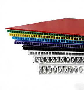 Corrugated polypropylene sheet