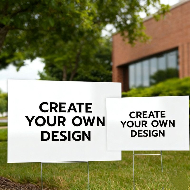 Blank Corrugated Plastic Signs