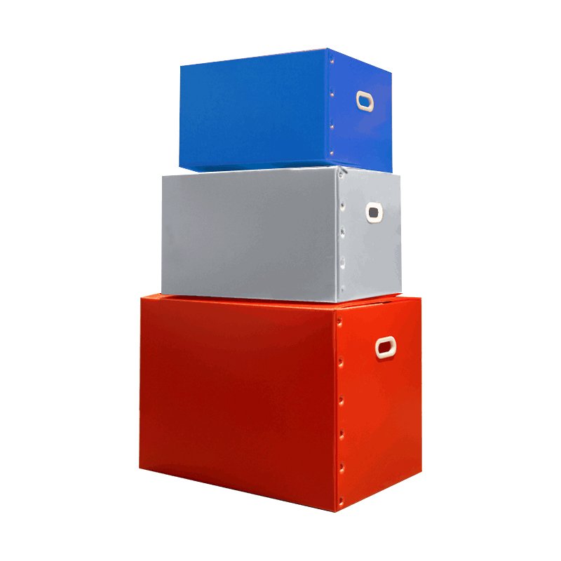 Heavy-Duty Logistics & Factory Turnover Boxes