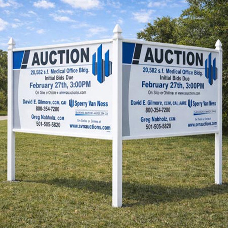 Large Format Blank Corrugated Plastic Signs