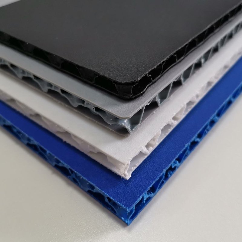 Rough Surface Plastic Honeycomb Sheet For Construction