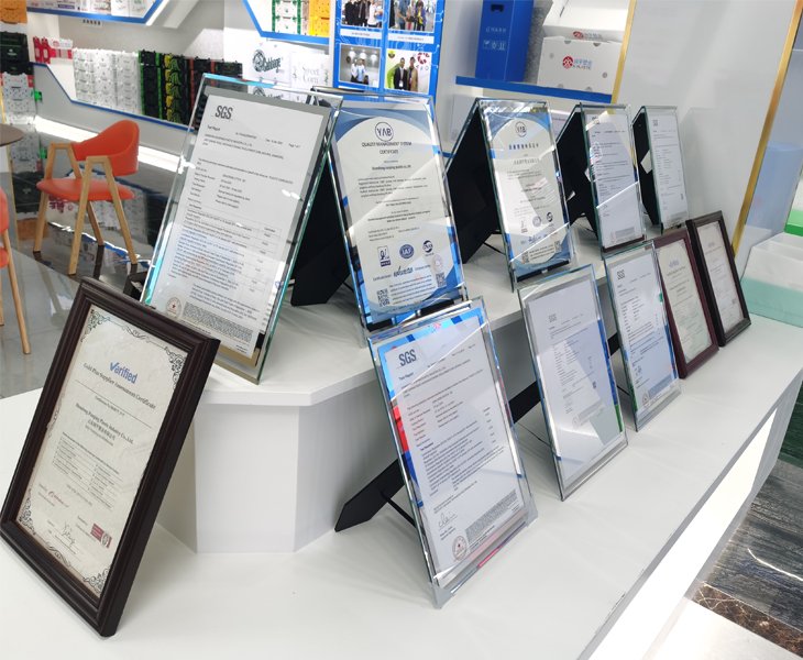 The materials are all get international certifications