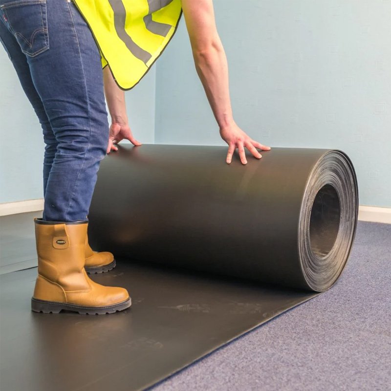 Waterproof plastic floor protection rolls