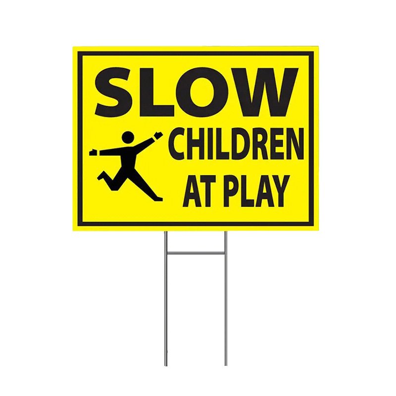 Double-Sided Blank Corrugated Plastic Signs