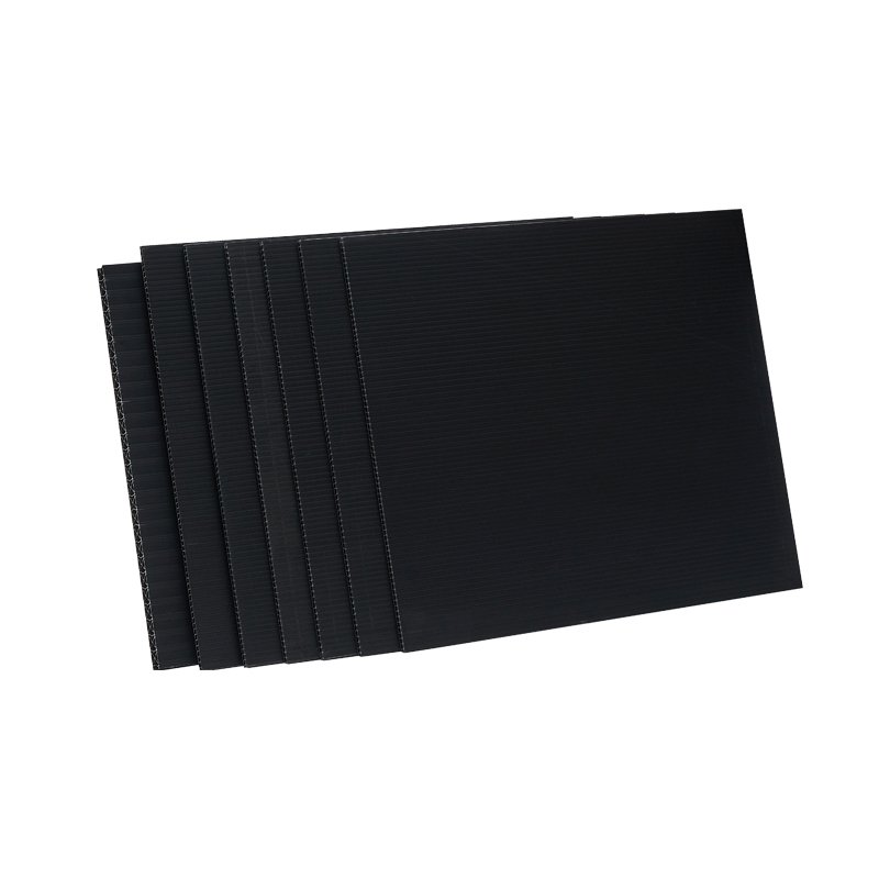 ESD + UV Stabilized corrugated plastic sheets