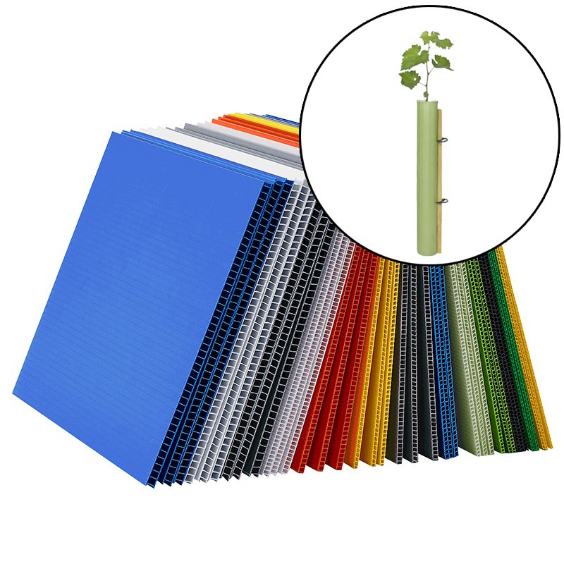 Fire-rated Correx sheets for tree guards