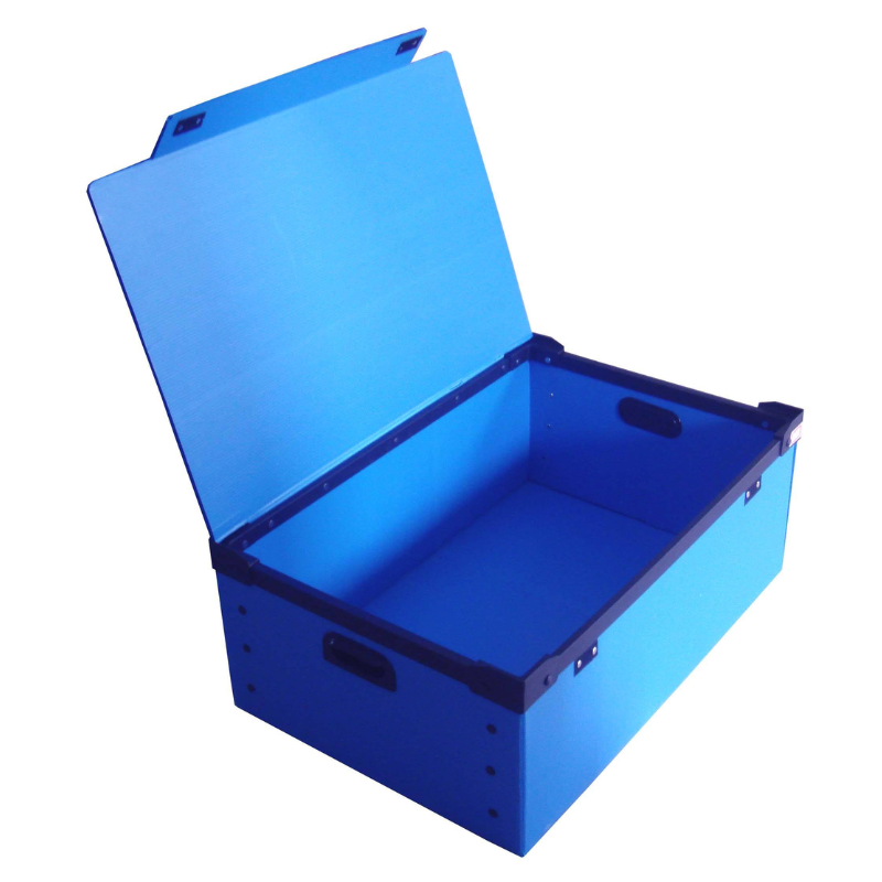 3-Heavy-Duty corrugated plastic boxes