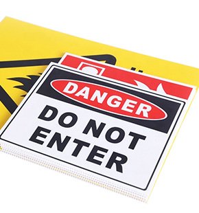 Plastic Corrugated signs