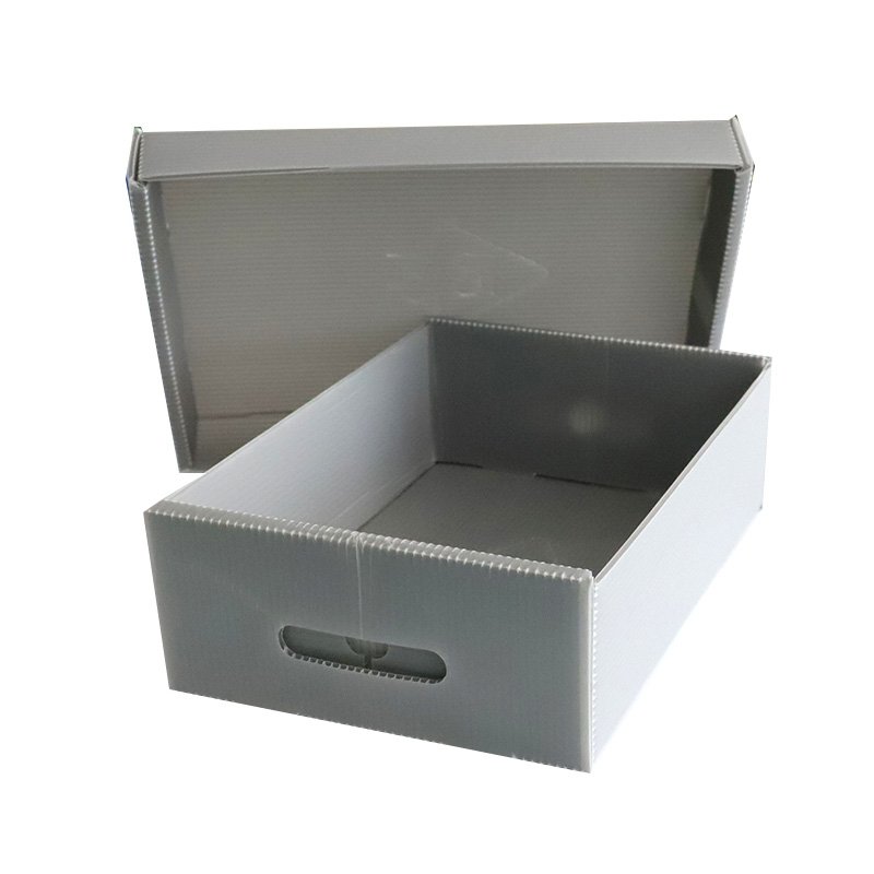 corrugated plastic storage boxes