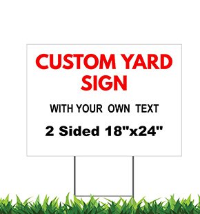 Blank Corrugated Plastic Signs