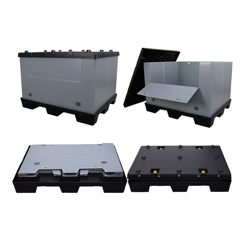 Collapsible Corrugated Plastic Box