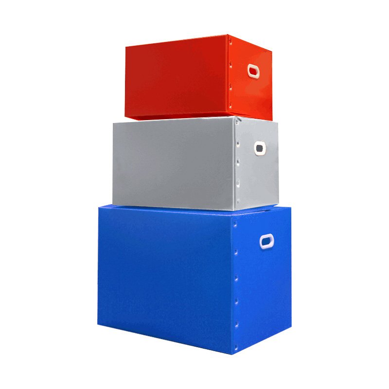 corrugated plastic storage boxes