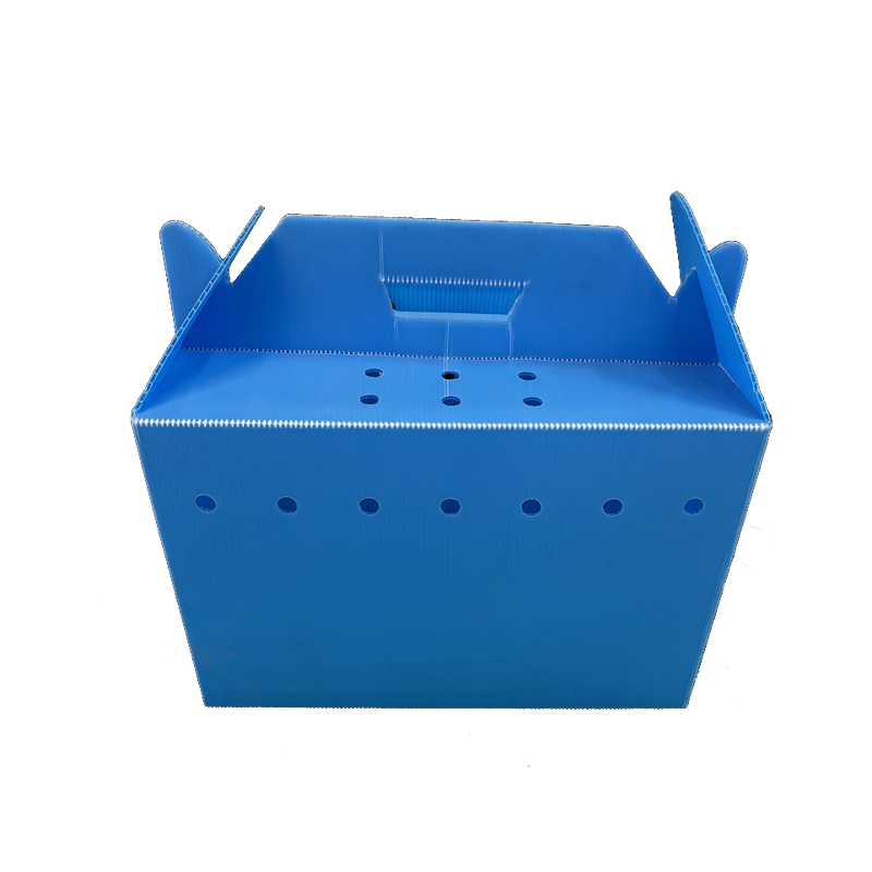 Plastic corrugated totes