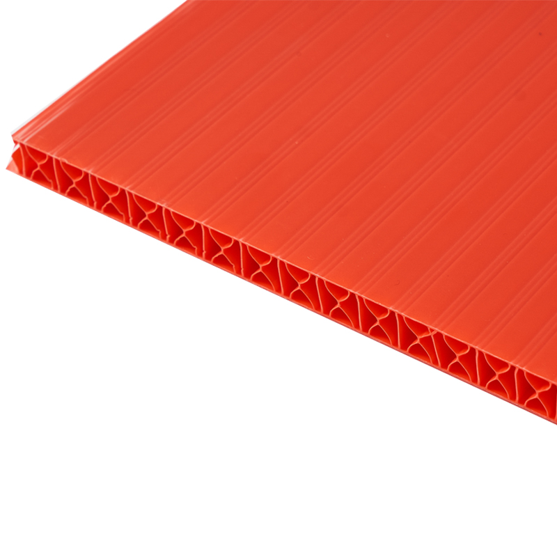 Red Corrugated Plastic Sheets