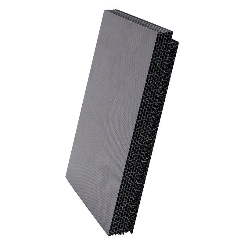 black corrugated plastic sheets