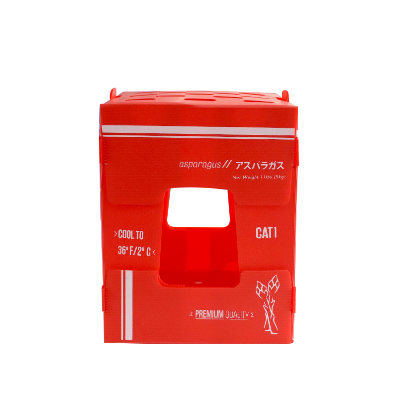 Custom Red Corrugated sheets for vegetables box