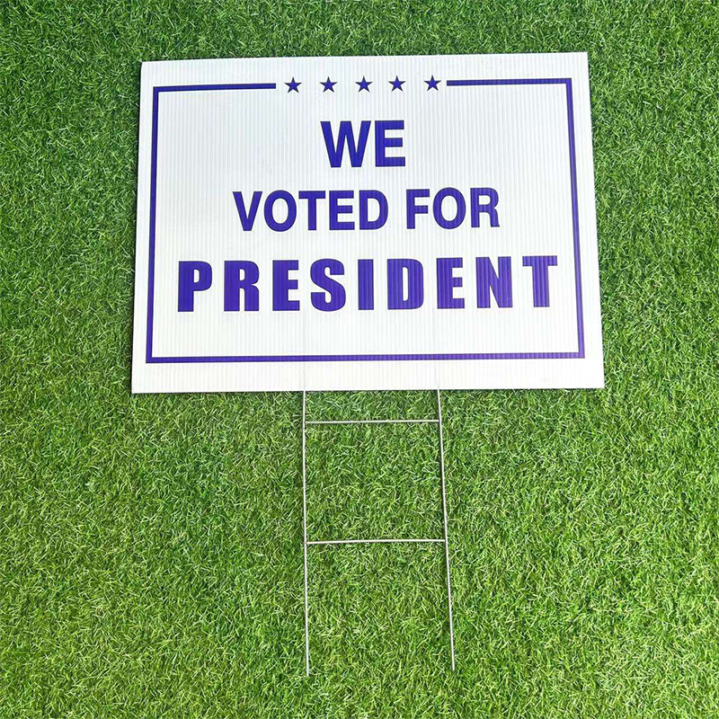 Corrugated Plastic Political Yard Signs