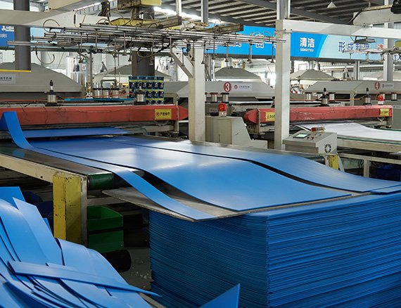 PP Corrugated Board Production Process